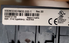 B&R ACOPOSmulti 8 SLOT MOUNTING PLATE W/ BACKPLANE│8B0M0080HW00.000-1
