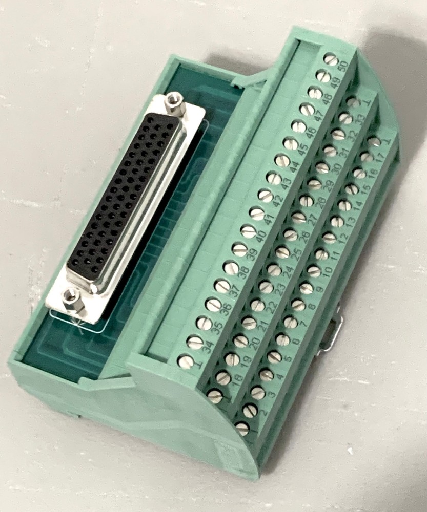 Phoenix Contact VIP-3/SC/D50SUB/F Interface Module 2315201, 50 Pin DSub Breakout