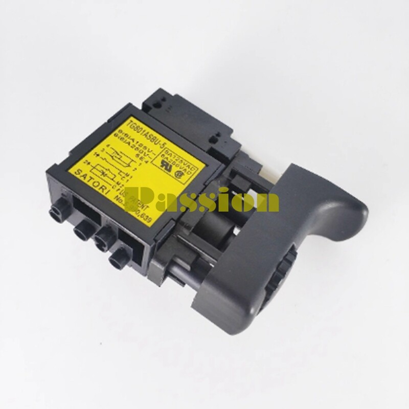 1PC NEW Replace FOR Makita TG801ASBU-5 6A 250V Trigger switch