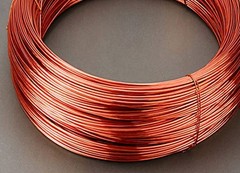 coppers wire 99.5% round solid uncoated 0.5mm to 3mm