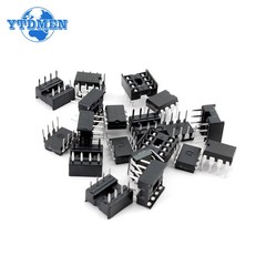 20PCS Timer Programming Oscillator Chip NE555 NE555P IC 555 & 8 Pin DIP Sockets