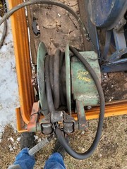 Appleton Reelite Model #22 Spring Loaded Water/Air Hose Reel w/Hose