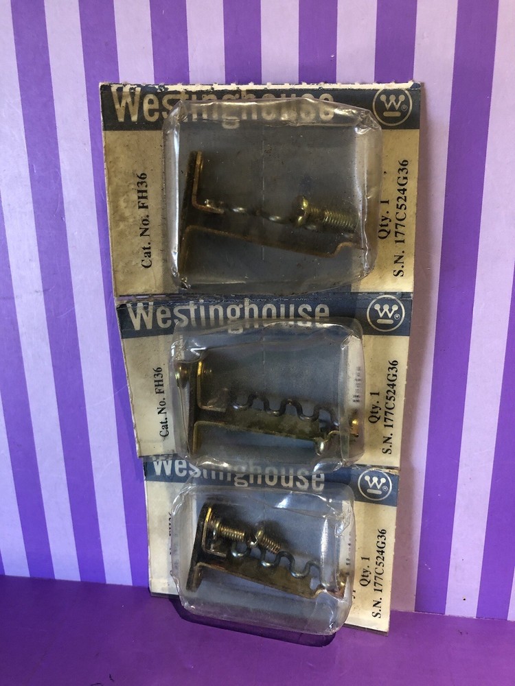 LOT OF 3 NEW OLD STOCK Westinghouse FH36 Type A Heater Elements SHIPS FREE