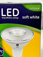 QTY 9 GE LED Flood Bulbs,Par30, Soft White, Long Neck, 1000 Lm, 12-Watt – 38446