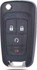 Replacement Flip Key Fob Shell Case for Sonic, Trax, Equinox, Encore, Terrain –