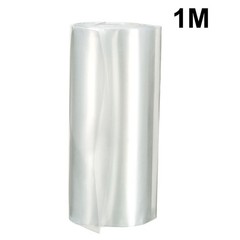 PVC Heat Shrink Tubing Tube 105mm Flat Width for 18650 Shrink Film 1M Clear