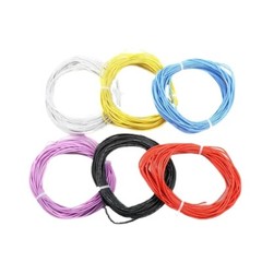 UL3135 10AWG~30AWG Silicone Rubber Cable Tinned Copper Wire High Temp 4-Colors