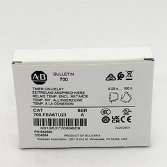 700-FEA6TU23 Timing Relay 1CO One-Shot 0.05s-100h 12-240VAC/DC New Fast Shipping