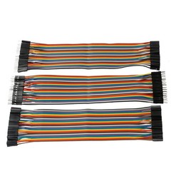 120pcs Breadboard Jumper Wires Assorted Kit 10cm 12 Strand Dupont Male Female…