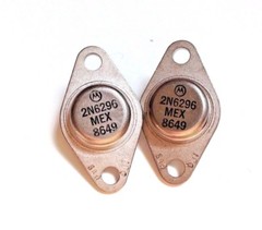 5 Pieces 2N6296 TO-66 Package ·DARLINGTON BY MOTOROLA