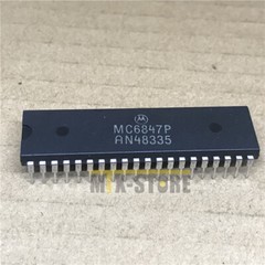 5PCS MC6847P MC6847 6847 Video Display Generator IC DIP40