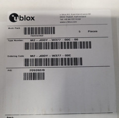 (1 PC) M2-JODY-W377-00C U-BLOX RF TXRX MOD BT CHIP + U.FL CARD