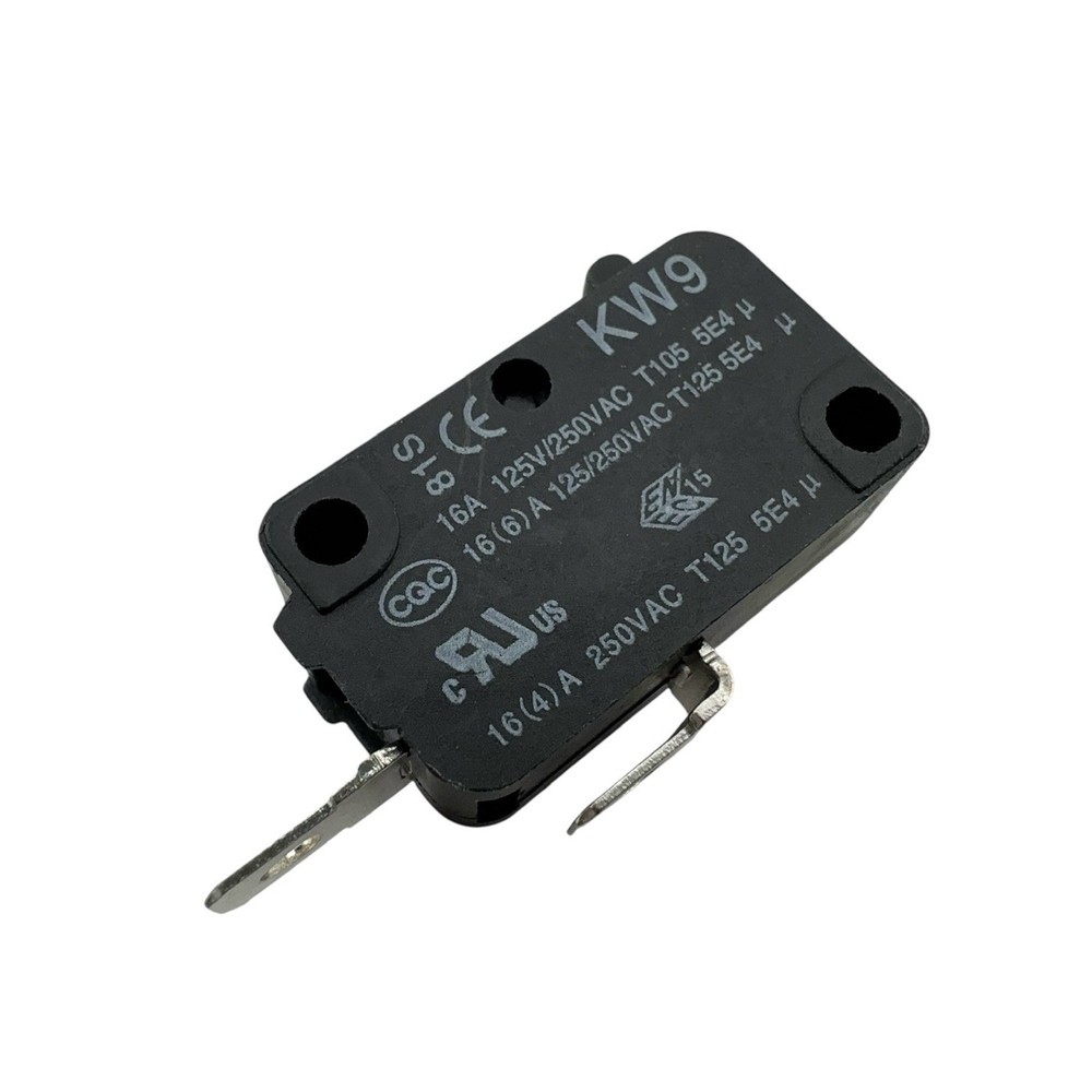 QiAOH KW9 Micro Limit Switch 2-Pins 16A 125/250VAC Normally Open