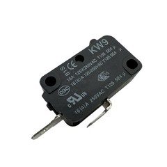 QiAOH KW9 Micro Limit Switch 2-Pins 16A 125/250VAC Normally Open