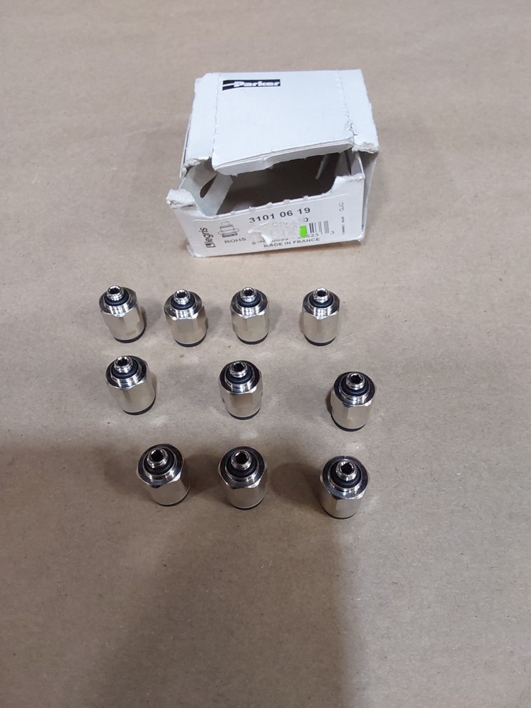 Parker quick plug connector 31010619 ( Pack Of 10)