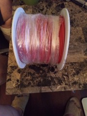New Coleman Cable Inc. 500′ Roll of 16 STR Red Fixture Wire