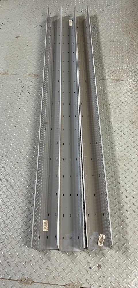 (Lot of 3) Taylor 94041 4″W X 4″H x 6 FT L Round Hole Wire Duct