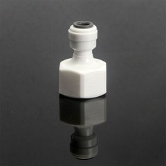1/4″ Push Fit -1/4″ Female Thread PE Pipe Fitting Hose Quick Connector Muti-size
