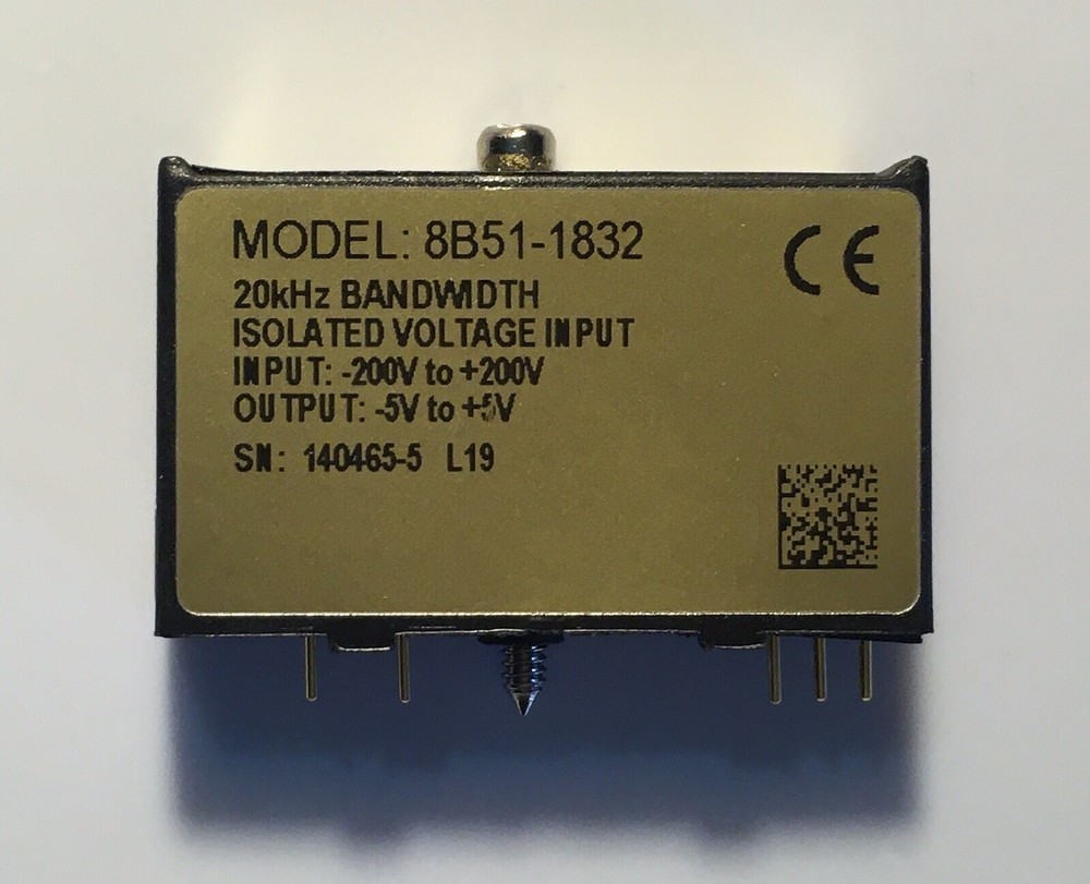 Dataforth 8B51-1832 Voltage Input Module, 20 KHz Bandwidth