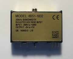 Dataforth 8B51-1832 Voltage Input Module, 20 KHz Bandwidth