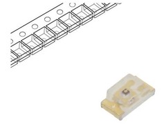 5X 19-213/G6C-FN2Q1L/3T/3T LED SMD 1608 Yellow Green 36-90mcd 1.6×0.86×0.6mm 12