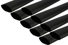 9 Lot TEMCo 1 3/16″ Marine Heat Shrink Tube 3:1 Adhesive Glue Lined 4 ft BLACK