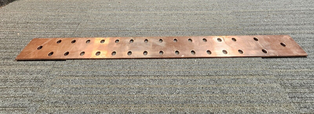 Harger, Inc 36in Length Heavy Duty Copper Bus Bar GB14336GB *PICTURED ITEM ONLY