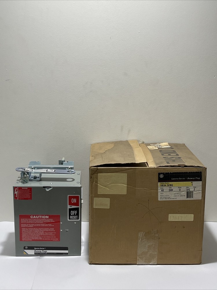 GE SB34.5EBG Bus Plug Breaker 240v 40A