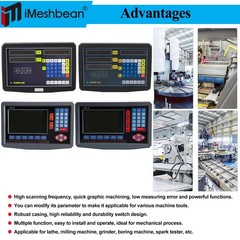 Digital Linear Scale 2/3Axis Readout DRO Display Sensor Mill Lathe EDM Grinding