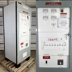Custom Power BCF6-24100-480-3 Battery Charger, In: 480VAC Out: 24VDC 2.4KW (Used