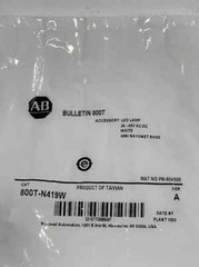 New-ALLEN BRADLEY 800T-N419W 24-48V AC/DC White LED Replacement Bulb 2207 N419W