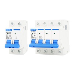 Circuit Breaker Air Switch DZ47-63 1/2/3/4-Poles 6 10 16 20 25 32 40 50 63 -125A