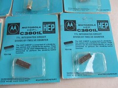 Motorola HEP , Jip Pak, Archer IC Lot, Vintage Chip