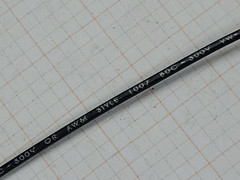 Atlas Wire #20awg Stranded Tinned Copper UL-1007/1569 Hook-Up Wire Black /100ft