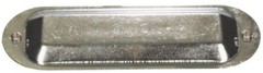 SEPCO 4, 1-1/4 to 1-1/2″, Zinc Plated Steel, Screw, Conduit Body Cover, 1 pc