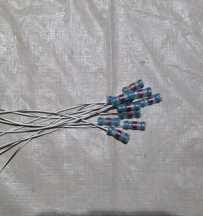 Raychem S02-03-R (M83519/2-3) Solder Sleeve Termination With 20 AWG Wire 10pcs