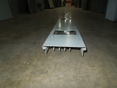 Gould I-T-E X100 X100-45 100A 3ph 4W Aluminum Plug-In Duct 5′ Length Used