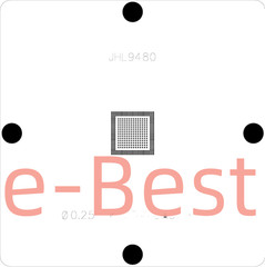 Q2ZH JHL9580 JHL958O RN80 RN7W JHL948O SRPNN JHL9480 Reball Laser Stencil 0.25mm