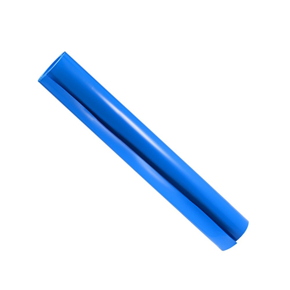 Battery Wrap, 450mm Width 1m PVC Heat Shrink Tube Wraps Blue