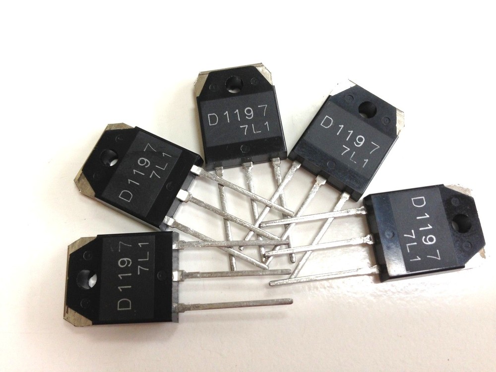 LOT OF 10 — 2SD1197 — 100V10.0 A Darlington TO-3PB New Original SANYO