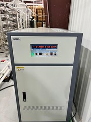 Frequency Converter and Power Factor Correction Capacitor Bank