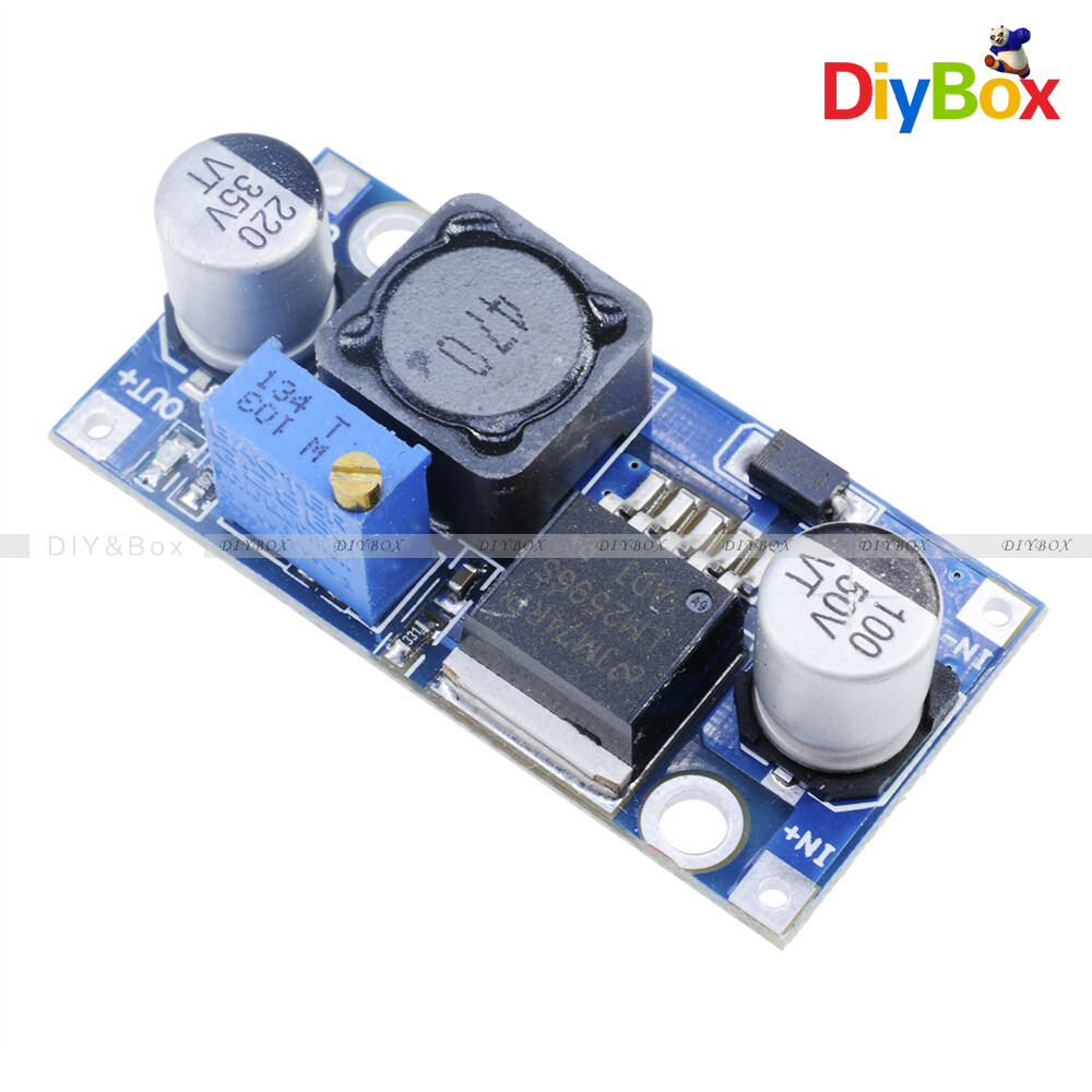 1/2/5/10PC DC-DC Converter Step Down Module LM2596 Power Supply Output 1.25V-35V