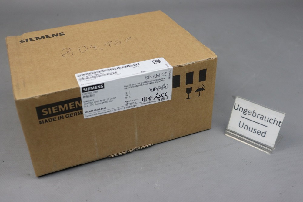 Siemens 6SL3040-0PA00-0AA1 Control Unit Adapter CUA31 Sealed