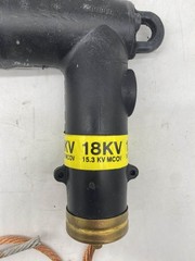 Eaton Cooper M.O.V.E 18kV Arrester Elbow 15.3 MCOV 3238018C18M (New Old Stock)