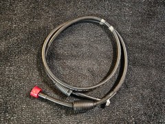 (QTY 2)CommScope L4A-DMDM-8-P-SGW 8′ LDF4-50A SureFlex Jumper Cable 7-16DIN MALE