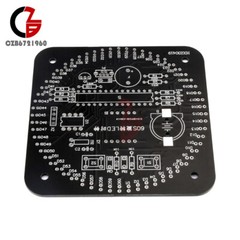 DIY Rotating LED Alarm Electronic Digital Clock parts Kit Learning Board DS1302