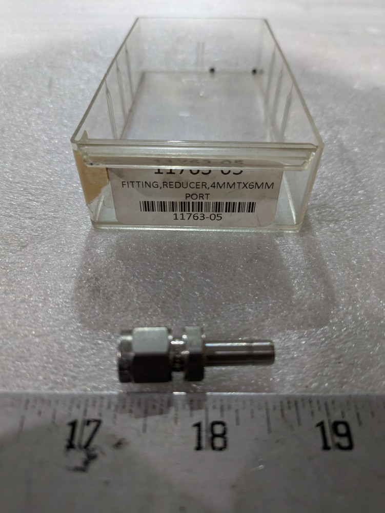 Swagelok 4mm Tube x 6mm Port Reducer Stainless Steel Industrial OEM 2/ORDER