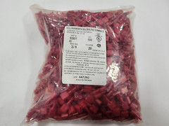 SO5077 (1000pcs) Fem. Fully Insulated Terminals 22-18g wire, .25 stud/tab.