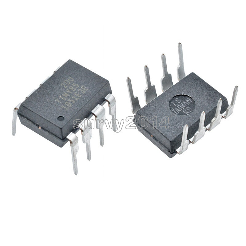 Mini ATTINY85 Micro USB Development Programmer Board for Tiny85-20PU DIP-8