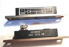 200 Amp Rectifier Part # 95-0043 By IR New Parts LOT OF 1